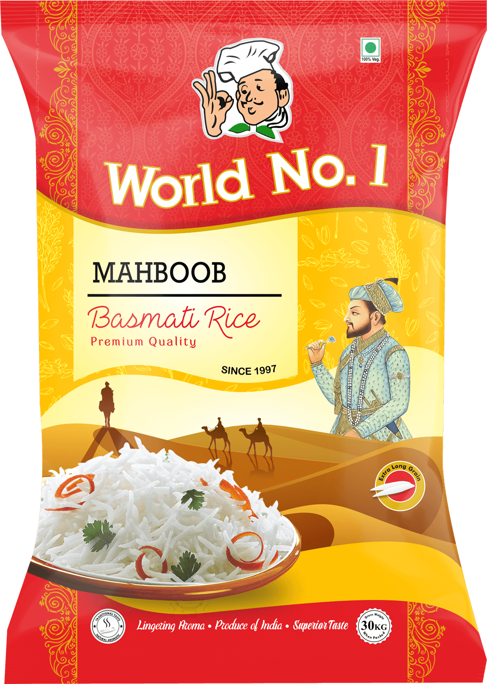 WORLD NO 1 MAHBOOB BASMATI RICE